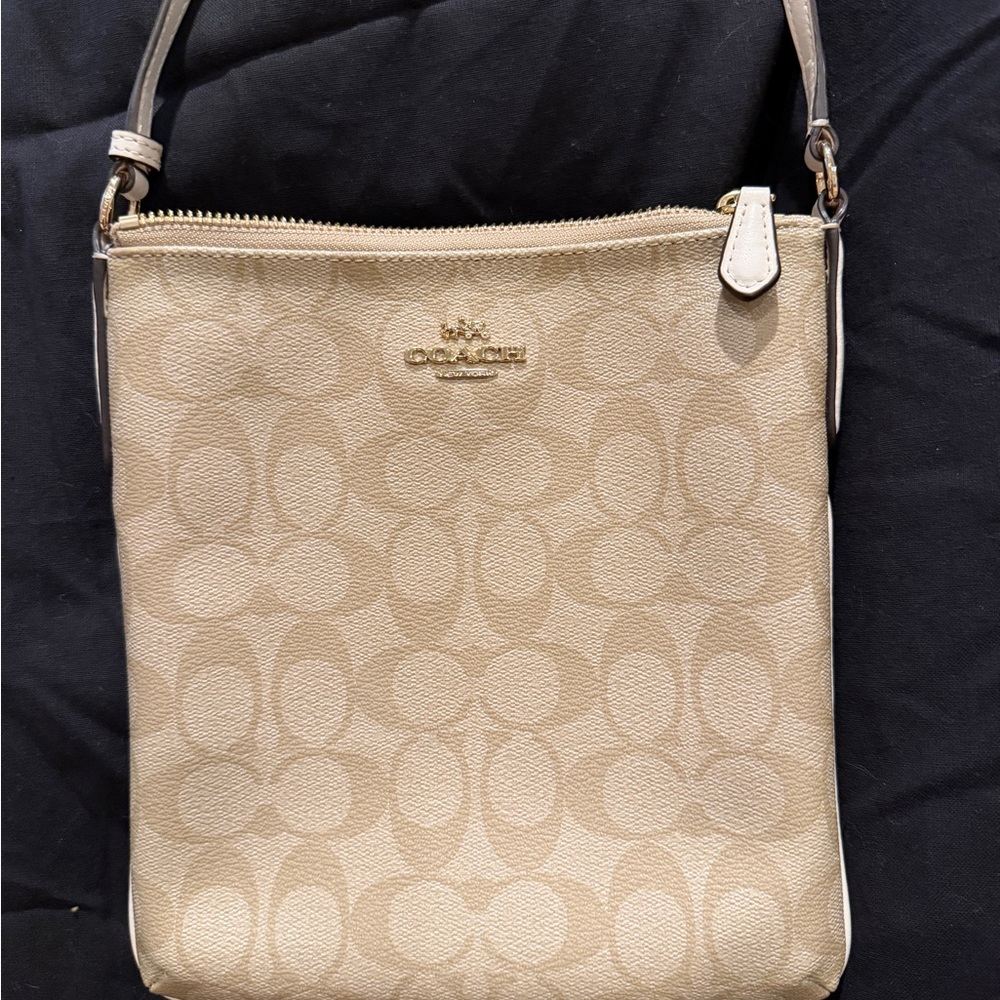 Coach Light Tan Crossbody Bag